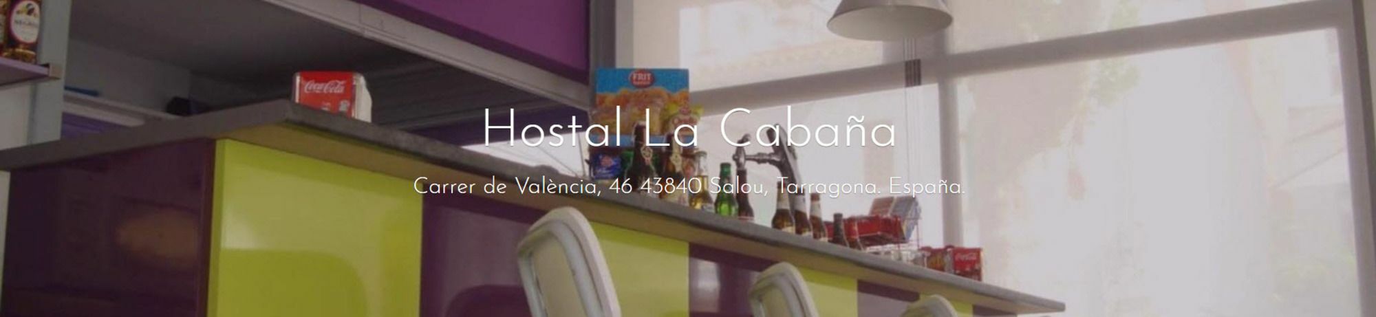 Hostal La Cabana Салоу Экстерьер фото